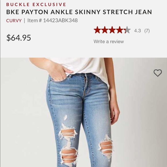 bke payton ankle skinny